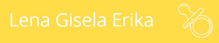 Lena Gisela Erika