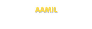 Der Vorname Aamil