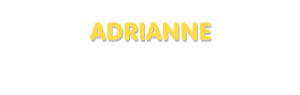Der Vorname Adrianne