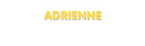 Der Vorname Adrienne