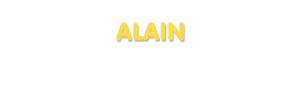 Der Vorname Alain