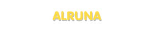 Der Vorname Alruna