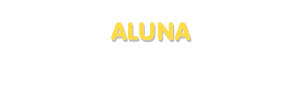 Der Vorname Aluna