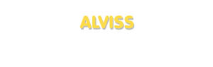Der Vorname Alviss