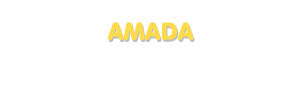 Der Vorname Amada