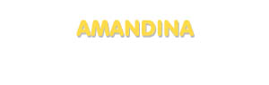 Der Vorname Amandina