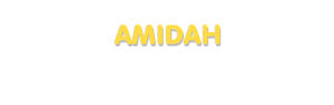 Der Vorname Amidah