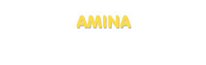 Der Vorname Amina