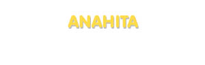 Der Vorname Anahita
