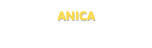 Der Vorname Anica