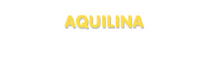 Der Vorname Aquilina