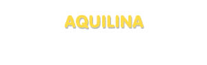 Der Vorname Aquilina