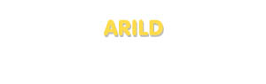 Der Vorname Arild