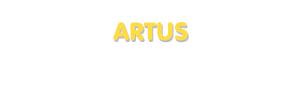 Der Vorname Artus