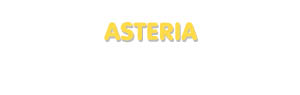 Der Vorname Asteria