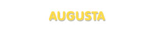 Der Vorname Augusta