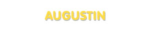 Der Vorname Augustin