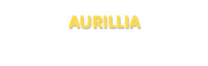 Der Vorname Aurillia