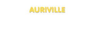 Der Vorname Auriville