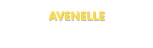 Der Vorname Avenelle