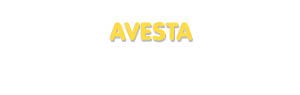 Der Vorname Avesta