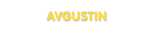 Der Vorname Avgustin