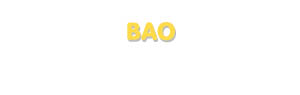 Der Vorname Bao