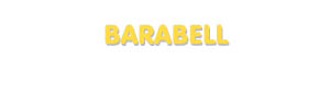 Der Vorname Barabell
