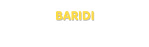 Der Vorname Baridi