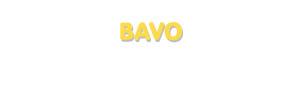 Der Vorname Bavo
