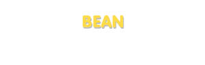 Der Vorname Bean