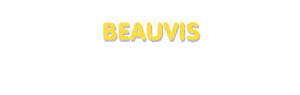 Der Vorname Beauvis