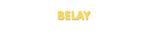 Der Vorname Belay
