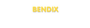 Der Vorname Bendix