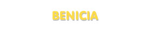 Der Vorname Benicia