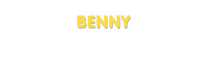 Der Vorname Benny