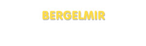 Der Vorname Bergelmir