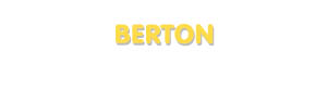 Der Vorname Berton