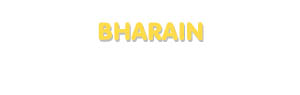 Der Vorname Bharain