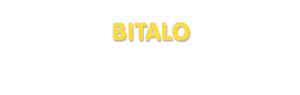 Der Vorname Bitalo