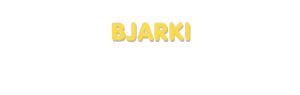 Der Vorname Bjarki