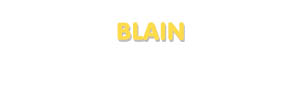 Der Vorname Blain