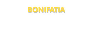 Der Vorname Bonifatia