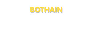 Der Vorname Bothain