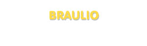 Der Vorname Braulio