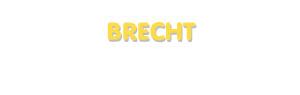Der Vorname Brecht
