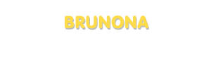 Der Vorname Brunona