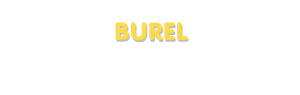 Der Vorname Burel