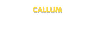 Der Vorname Callum