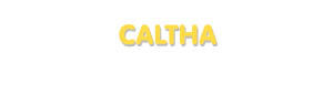 Der Vorname Caltha